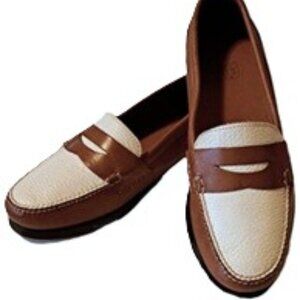 Mens NOS Two Tone Loafer Shoes 9.5